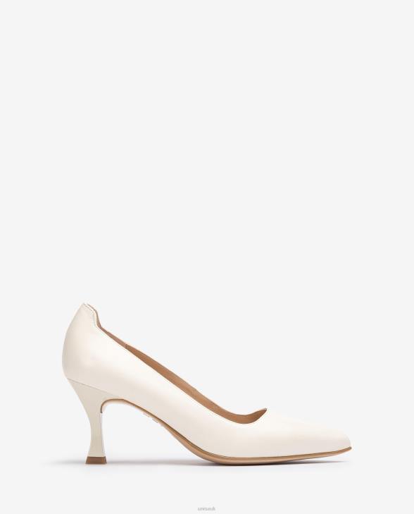Women Unisa Pump with a painted heel White0X8N574
