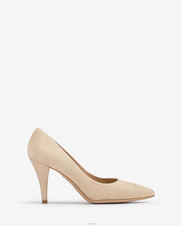 Women Unisa Suede pump with a pointed toe and a thin heel Graceful0X8N588