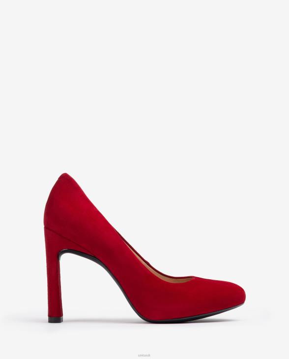 Women Unisa Suede pumps with an inner platform Red0X8N1304