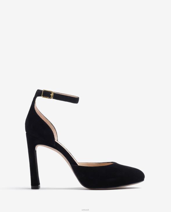 Women Unisa D'Orsay ankle strap suede shoe Fashion0X8N517