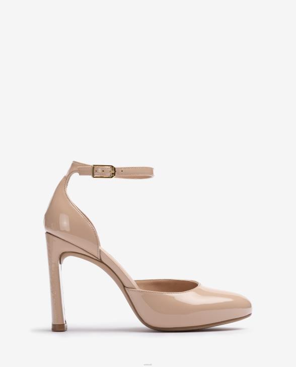 Women Unisa High heel D'Orsay ankle strap shoe Graceful0X8N521