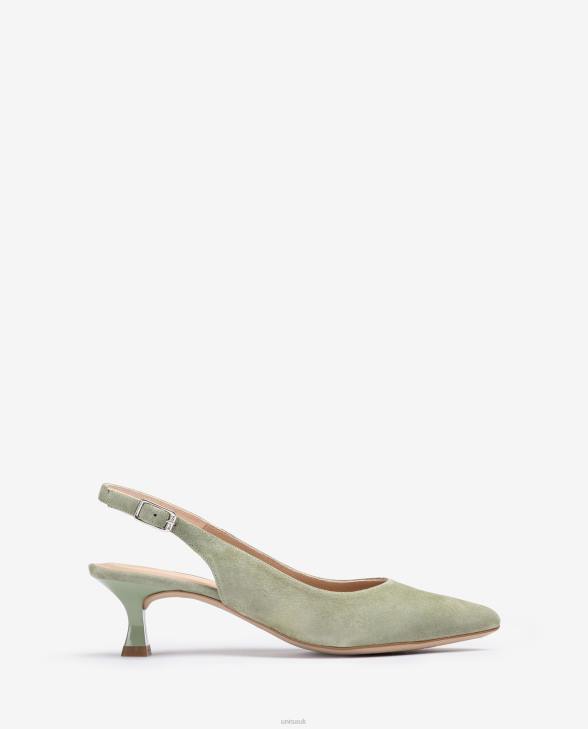 Women Unisa Pointed toe slingback Green0X8N544