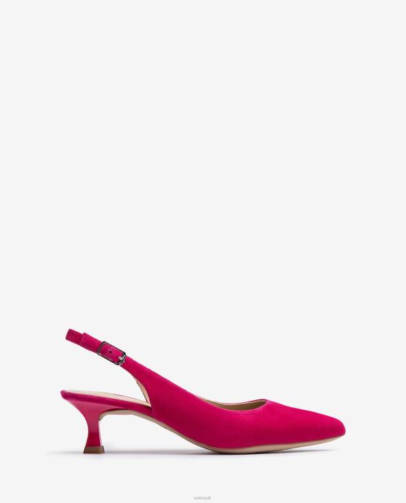 Women Unisa Pointed toe slingback Pink0X8N543
