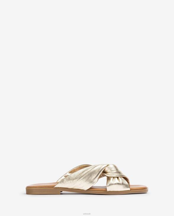 Women Unisa Flat crossover strap sandal Fashion0X8N9