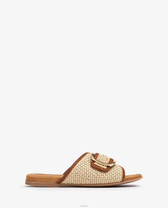 Women Unisa Sandal with a raffia sole Fashion0X8N111