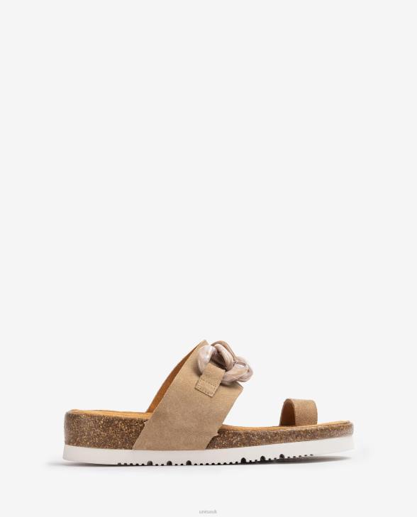 Women Unisa Toe-post sandal with a chain Graceful0X8N426