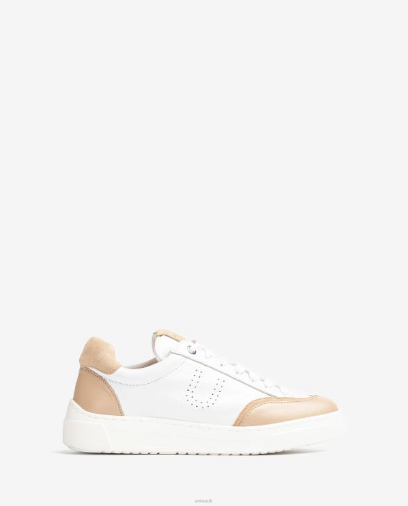 Women Unisa Sneaker with contrasting toe and heel White0X8N649