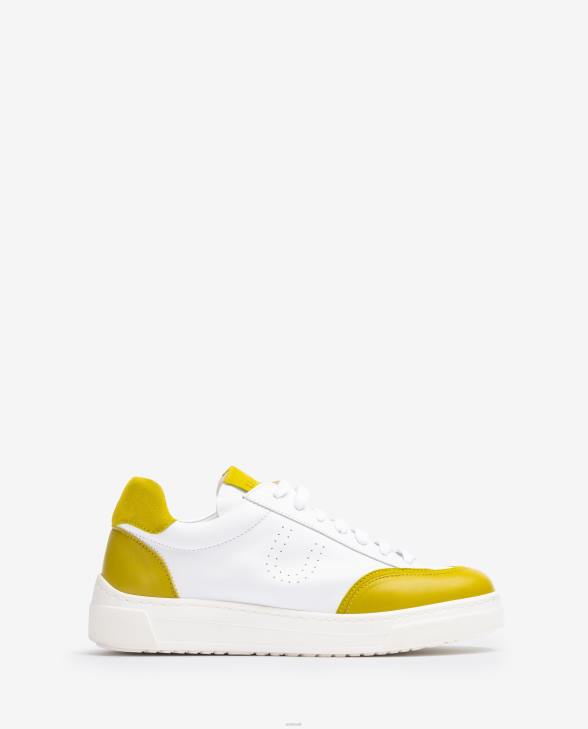 Women Unisa Sneaker with contrasting toe and heel White0X8N652