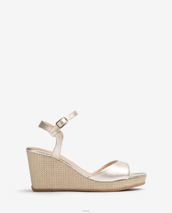 Women Unisa Raffia wedge heel sandal Fashion0X8N490