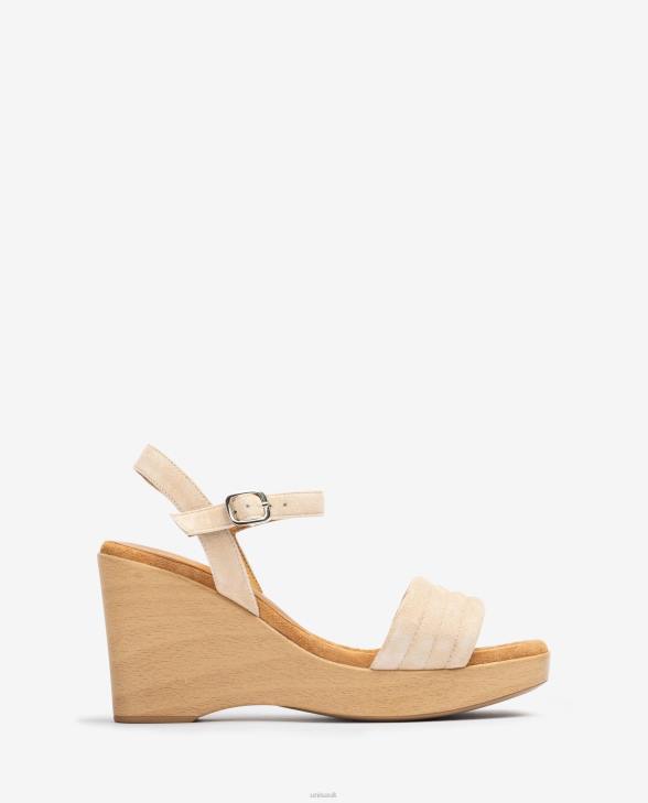 Women Unisa Square toe wedge sandal Fashion0X8N241